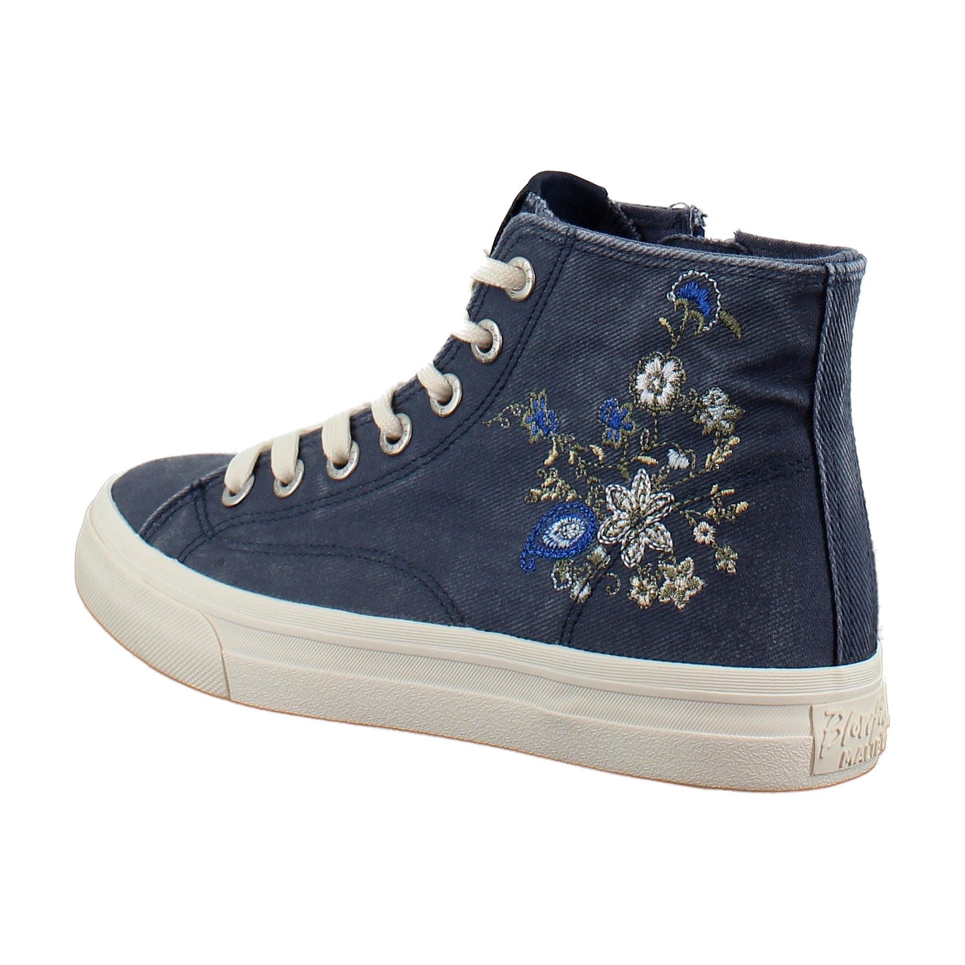 Retro Navy Canvas