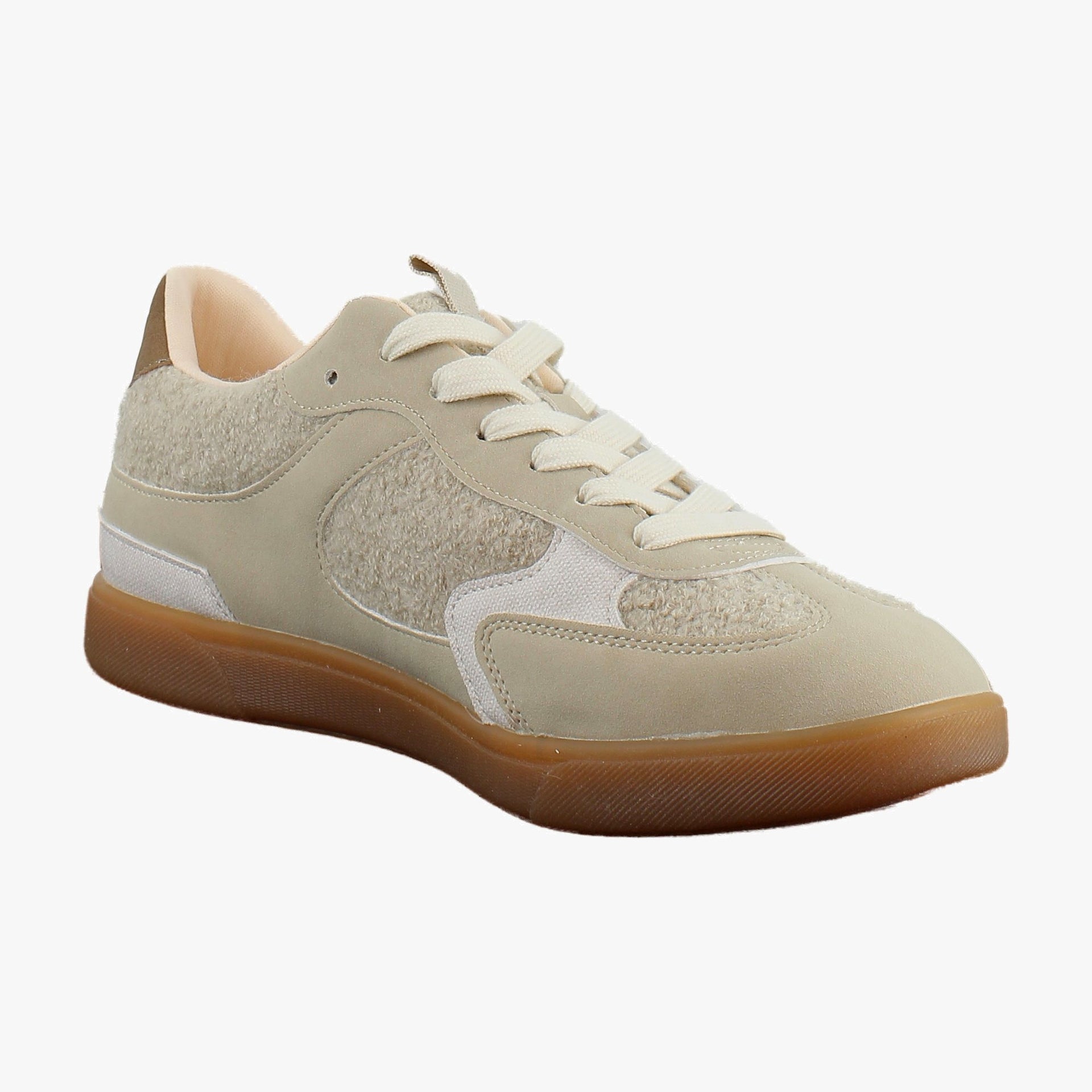 Oatmeal Tan Faux Leather