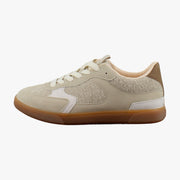 Oatmeal Tan Faux Leather