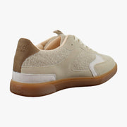 Oatmeal Tan Faux Leather