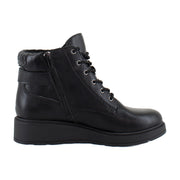 Black Faux Leather