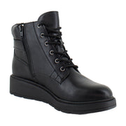 Black Faux Leather