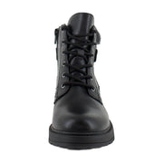Black Faux Leather