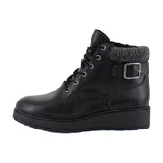 Black Faux Leather