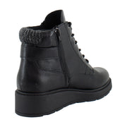 Black Faux Leather