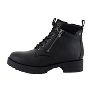 Black Faux Leather