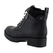 Black Faux Leather