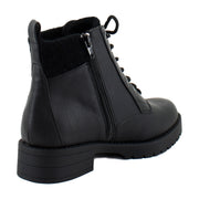 Black Faux Leather
