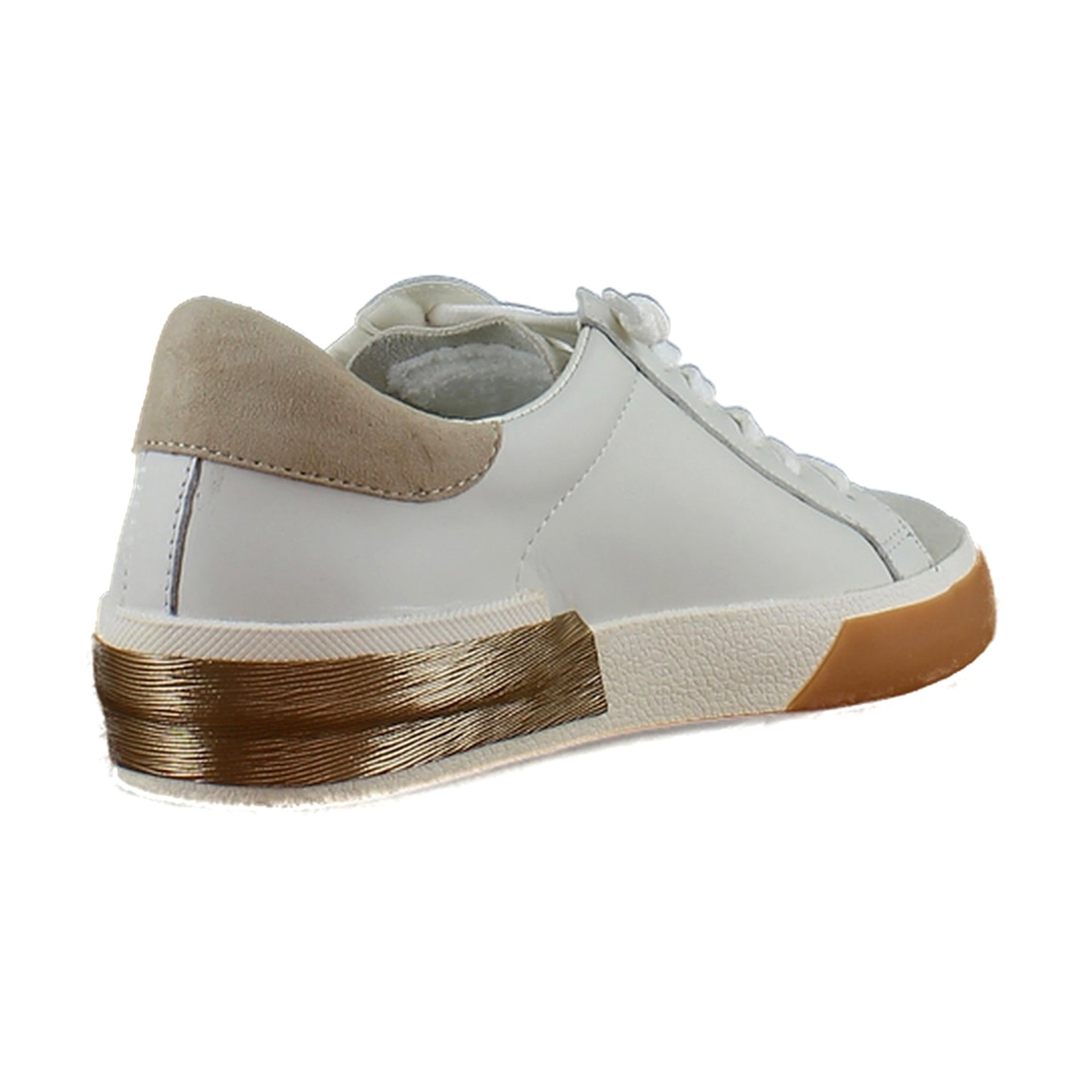White/Tan Leather