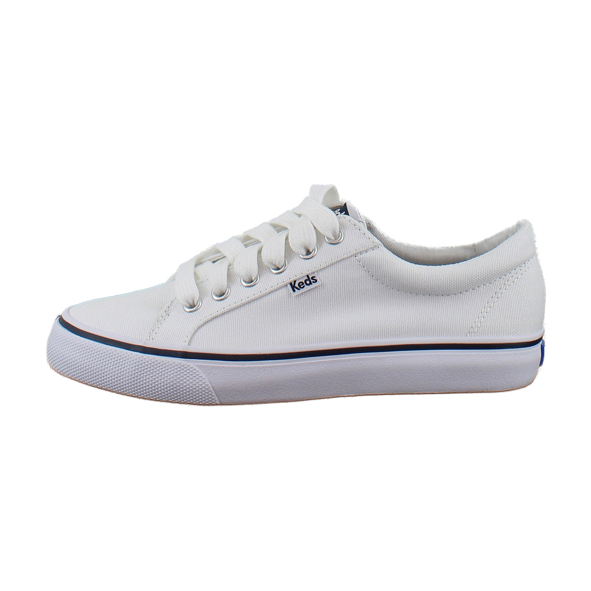 White/Navy Stripe