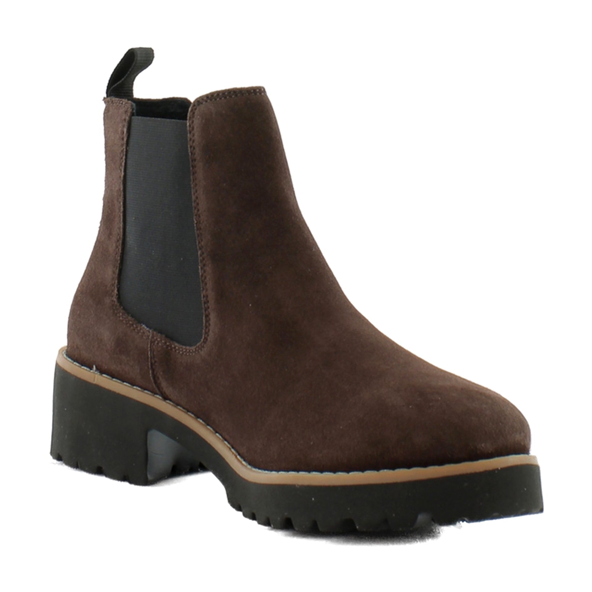 Chocolate Brown Suede