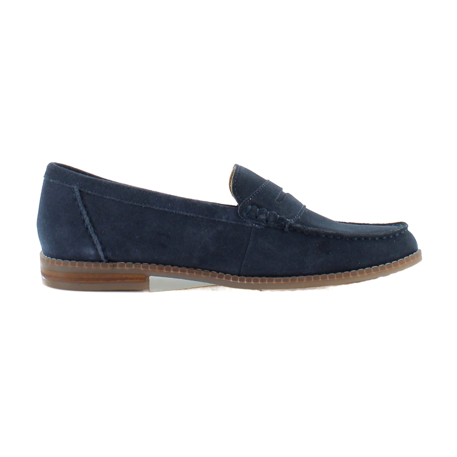 Navy Blue Suede