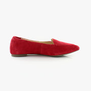 Poppy Red Suede