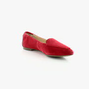 Poppy Red Suede