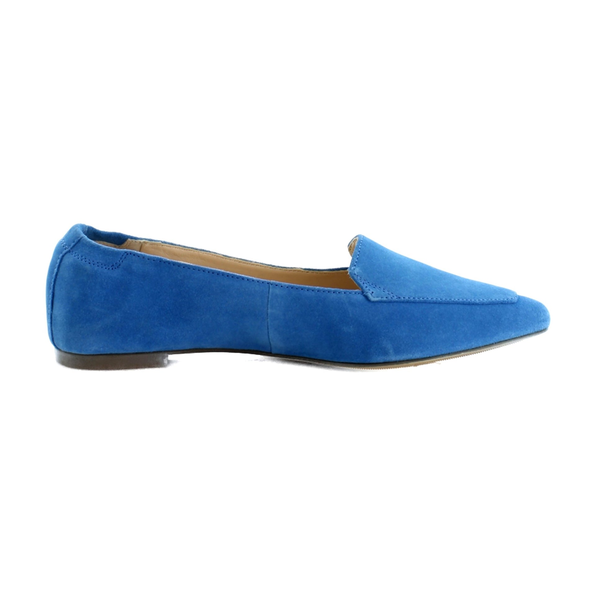 Deep Sky Blue Suede