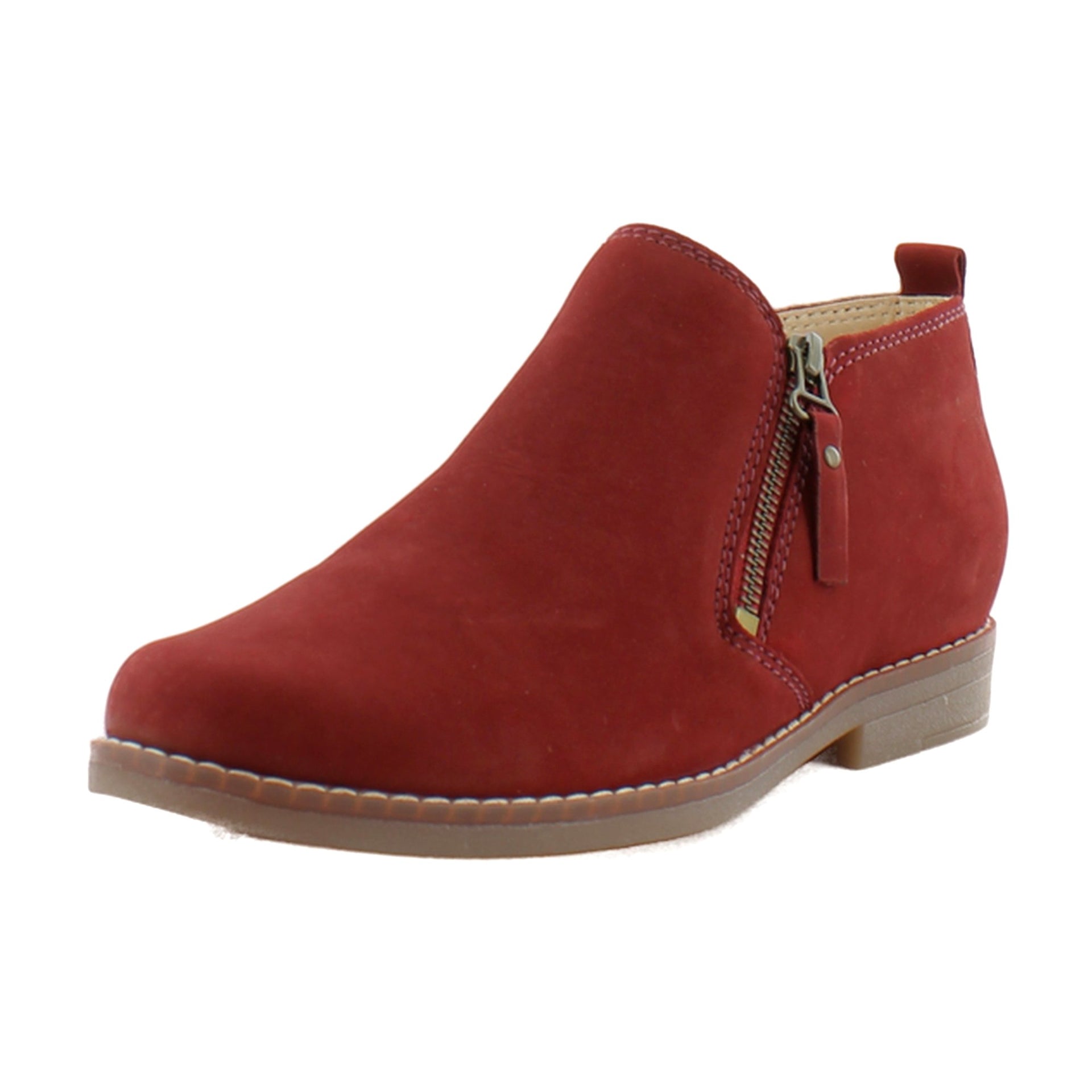 Brick Red Nubuck