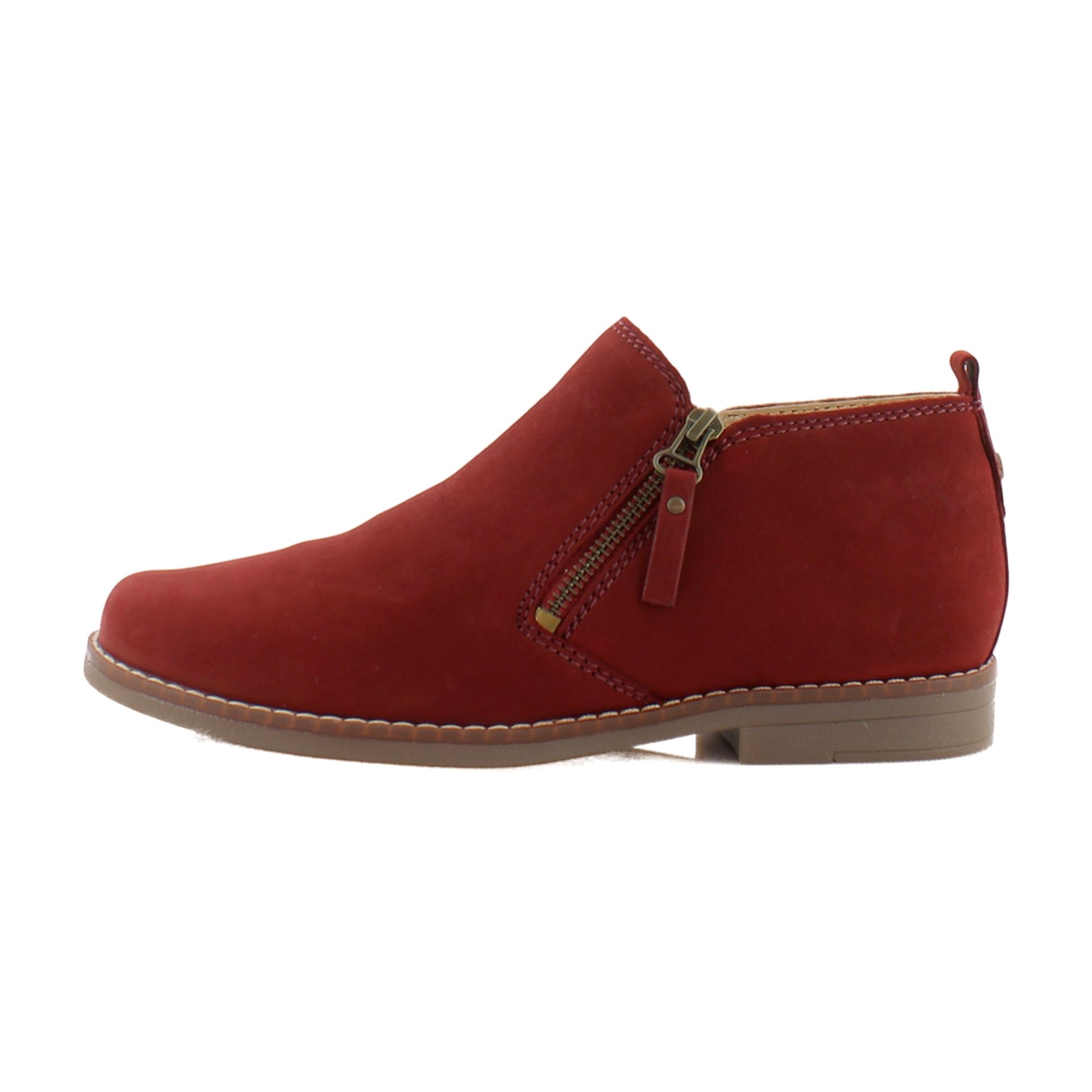 Brick Red Nubuck