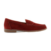 Brick Red Suede