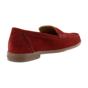 Brick Red Suede