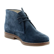 Navy Blue Suede