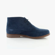 Navy Blue Suede