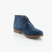 Navy Blue Suede