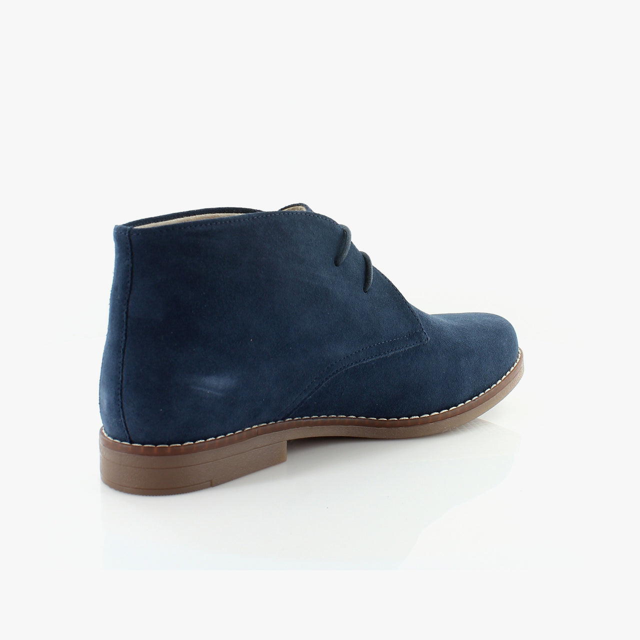 Navy Blue Suede