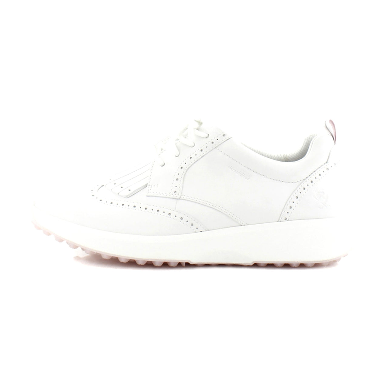 White/Pink Leather