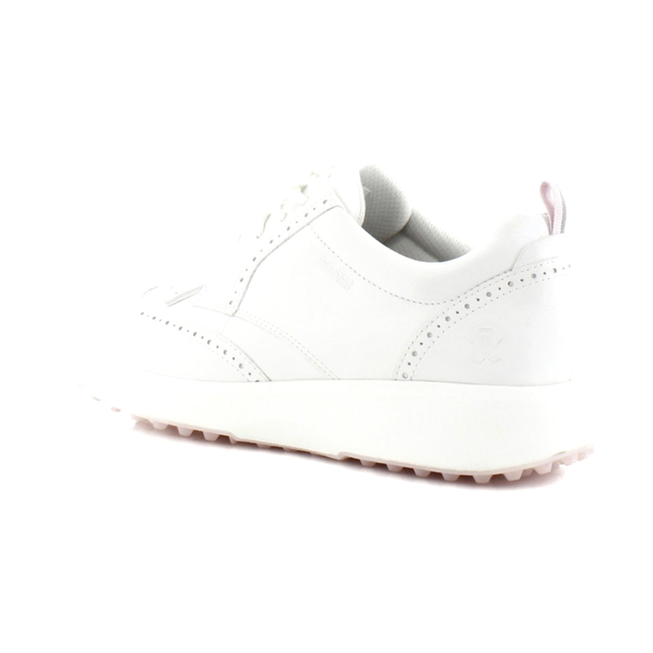 White/Pink Leather