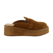 Brown Tan Suede