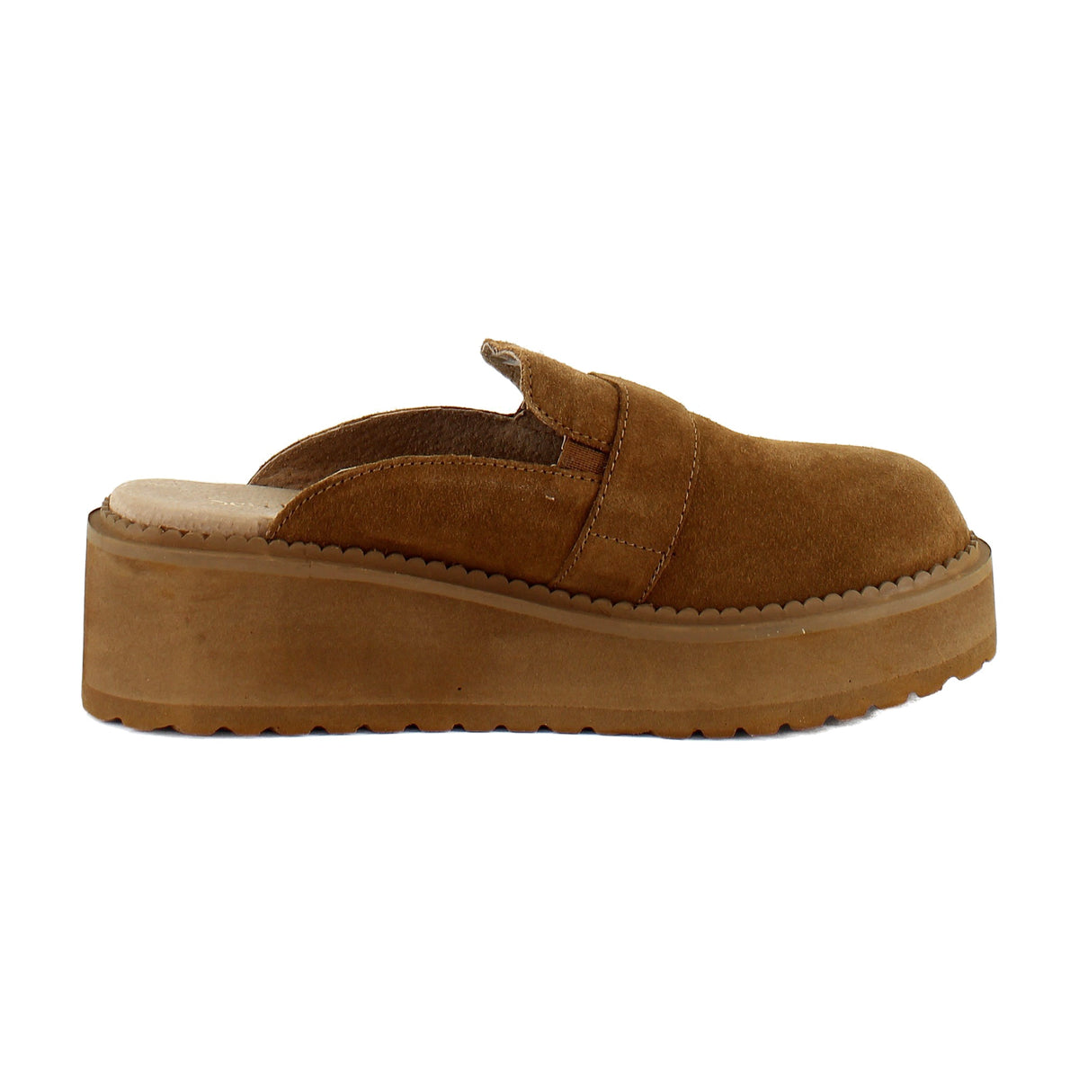 Brown Tan Suede