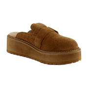 Brown Tan Suede