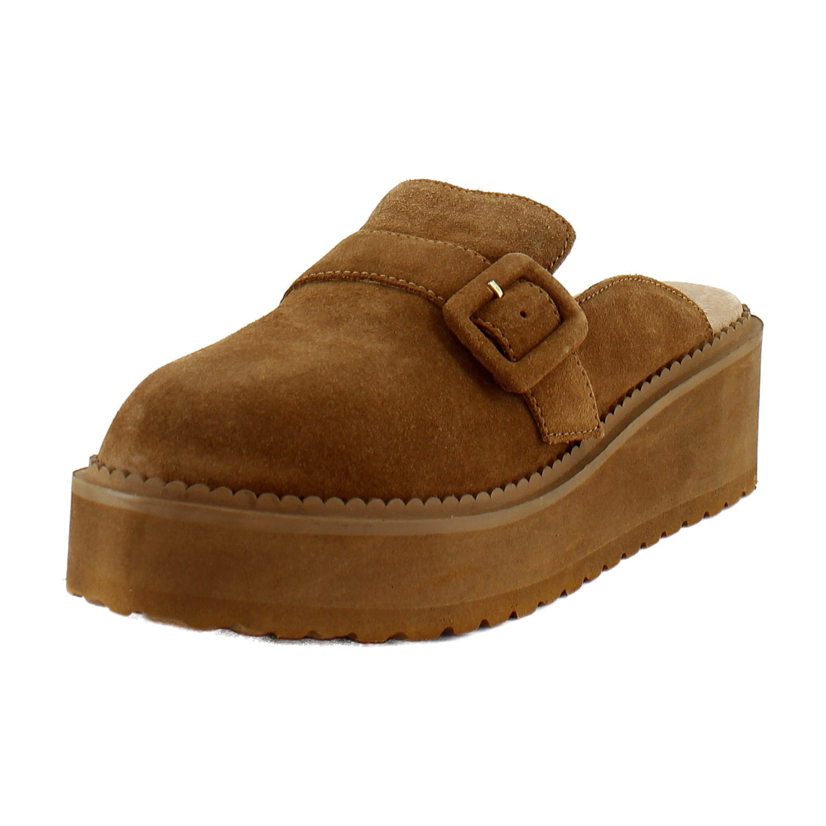Brown Tan Suede