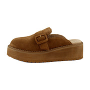Brown Tan Suede