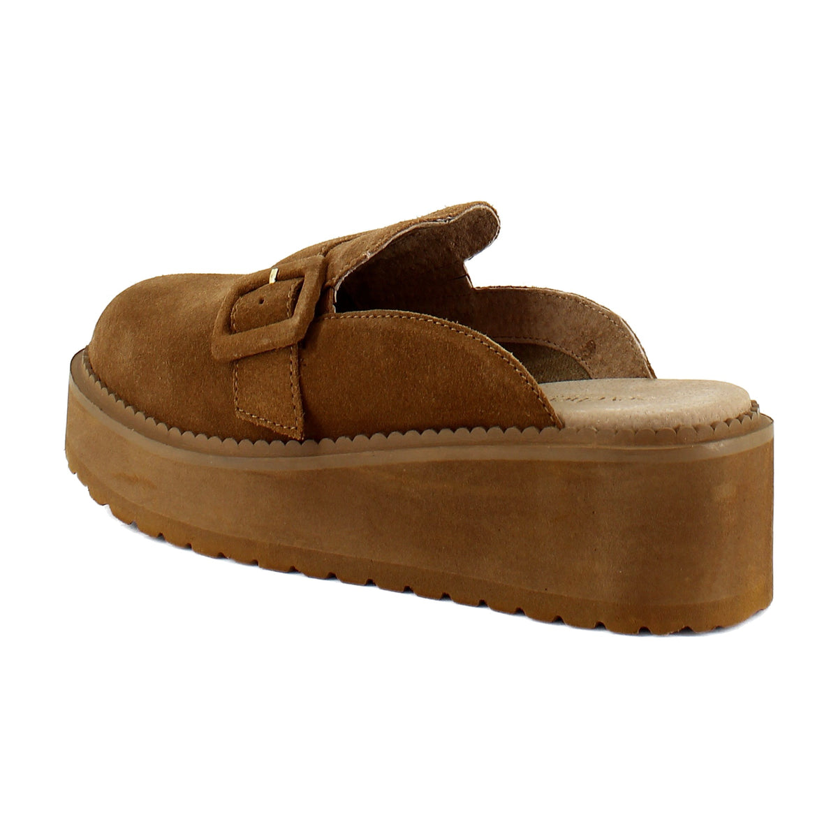 Brown Tan Suede
