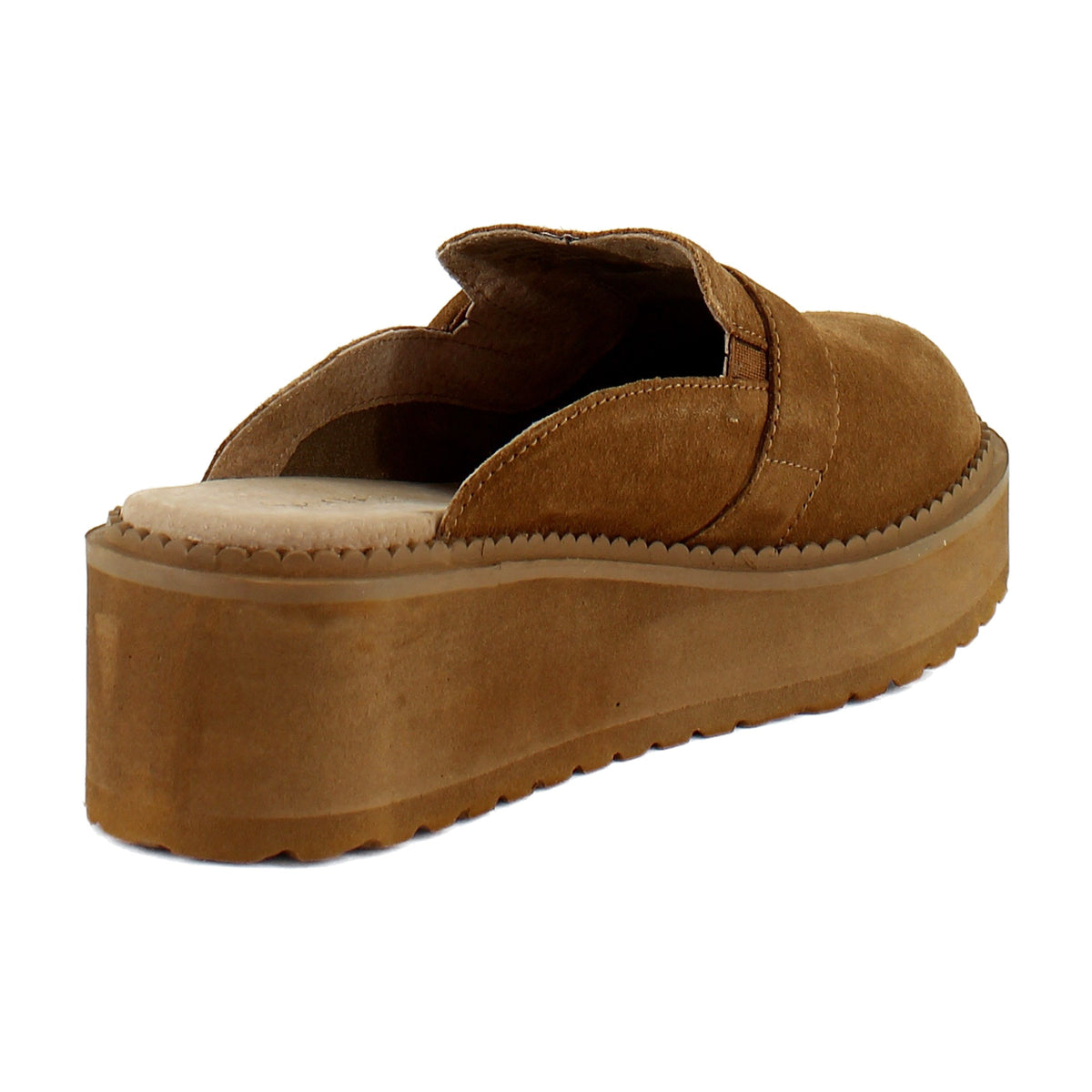 Brown Tan Suede