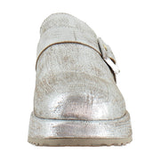 Pewter Distressed Suede