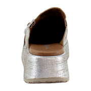 Pewter Distressed Suede
