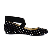Black/White Polka Dot Print