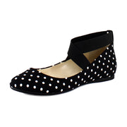 Black/White Polka Dot Print