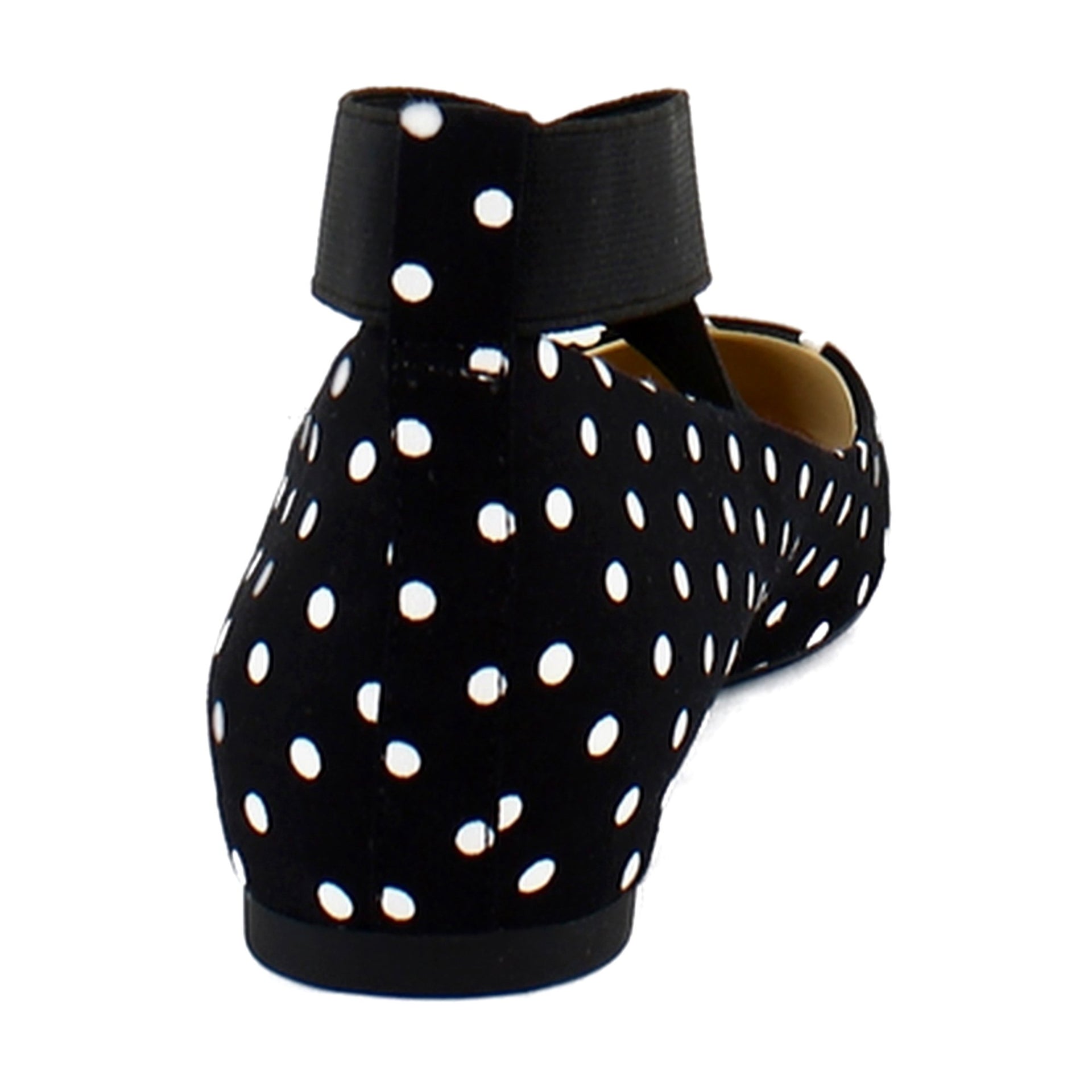 Black/White Polka Dot Print