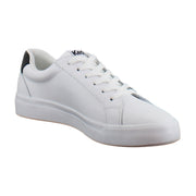 White/Black Leather