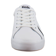 White/Black Leather