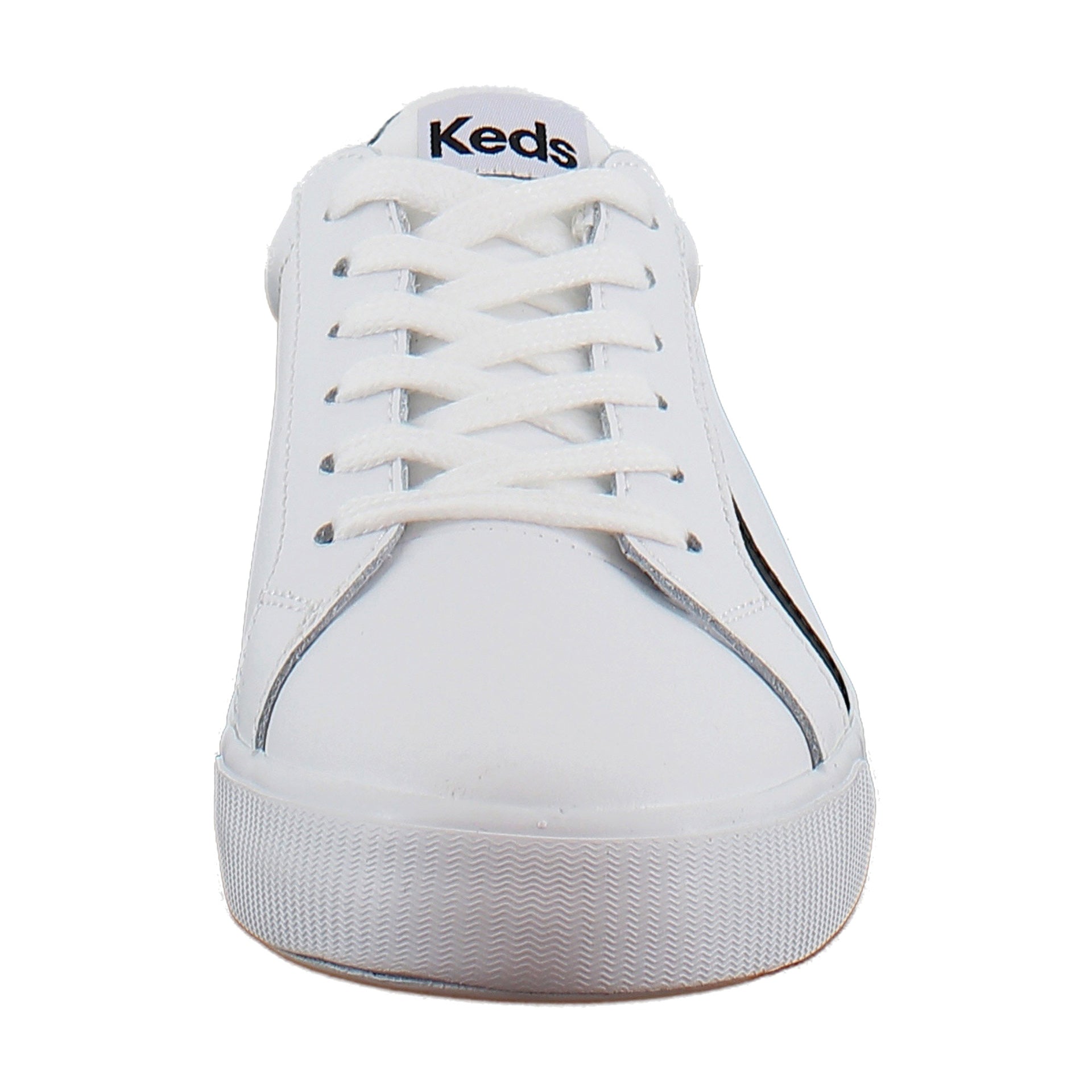 White/Black Leather