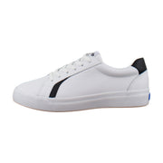 White/Black Leather