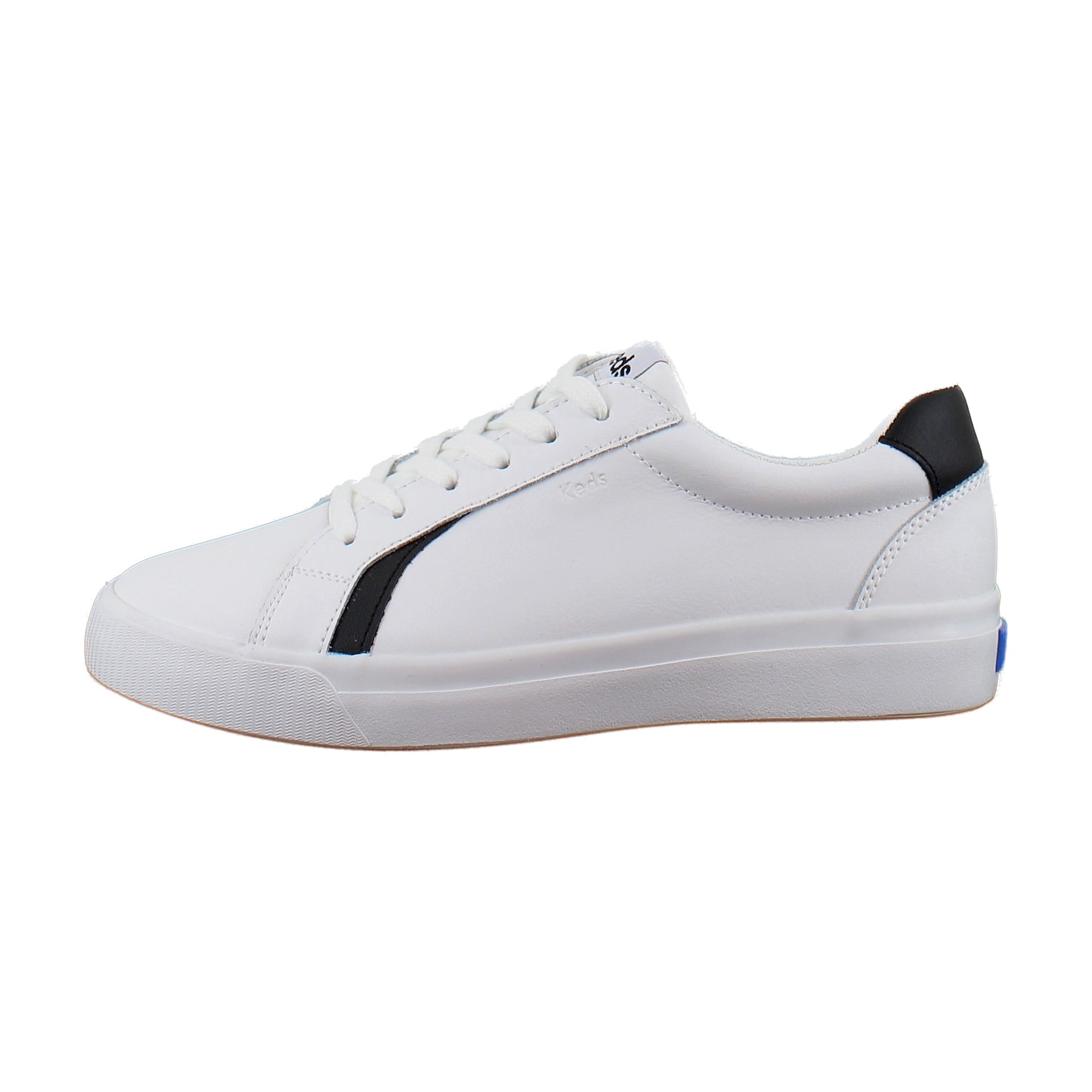 White/Black Leather