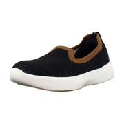 Black/Cognac Eng Knit