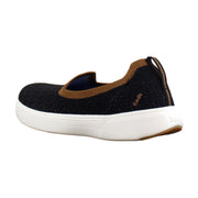 Black/Cognac Eng Knit