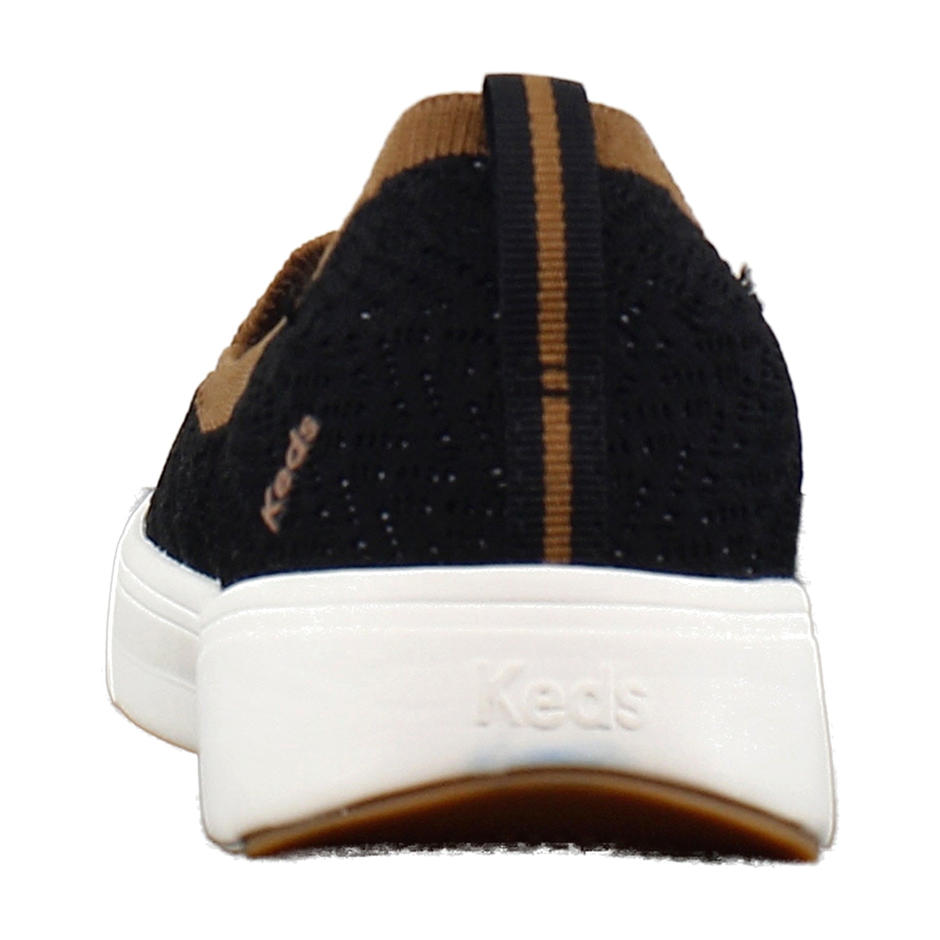 Black/Cognac Eng Knit