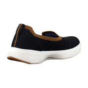 Black/Cognac Eng Knit